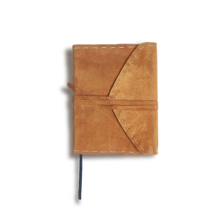 HANDSTITCHE CHESTNUT SUEDE JOURNAL