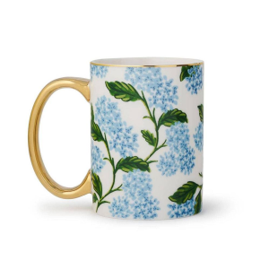Rifle Paper Co. Hydrangea Porcelain Mug