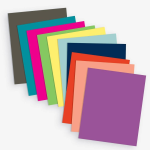Rainbow Multi-Color Card Stock 8.5 x 11