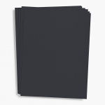 Black Card Stock 8.5 x 11