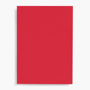 Red 4 Bar Note Cards