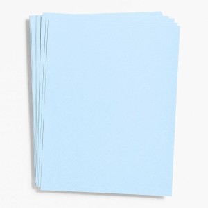 Bluebell Card Stock 8.5 x 11 Bulk Pack