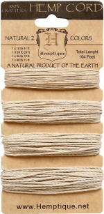 NAT HEMP MULTI WEIGHT 4PK