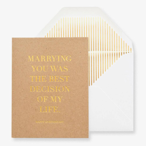 Best Decision Wedding Card