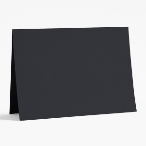 Black A7 Folded Cards