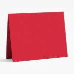 Red A2 Folded Cards