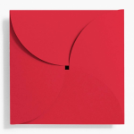 5.25 Square Red Petal Envelopes