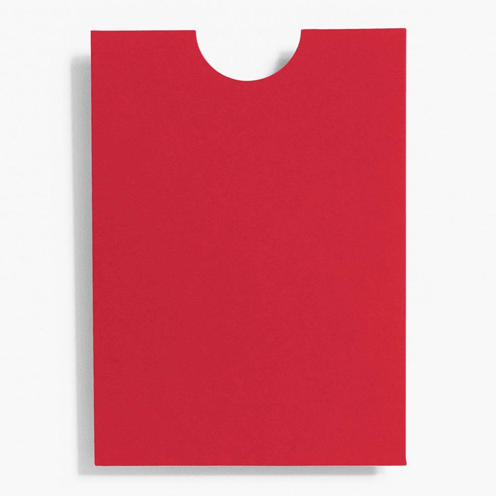 A7 Red Half-Moon Enclosures