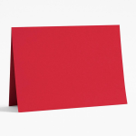 Red A7 Folded Cards