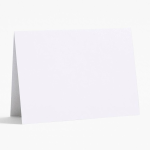 Pure White A6 Folded Cards