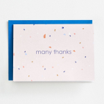 Terrazzo Thank You Card