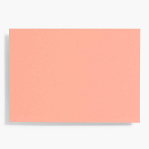 A7 Coral Note Cards