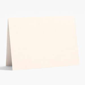A6 Luxe Cream Folded Cards