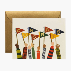 Pennants Congratulations Card