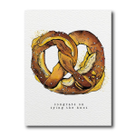 Tying the Knot Wedding Card