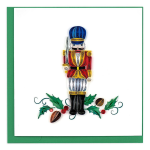Quilling Nutcracker Christmas Card