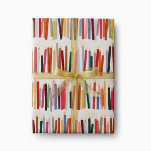 Rifle Paper Co. Birthday Candles Wrapping Paper