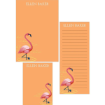 Flamingo Mixed Personalized Notepads