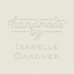 Handmade By Custom Embosser Plate