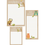 Owls Mixed Personalized Notepads
