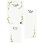 Le Jardin Mixed Personalized Notepads