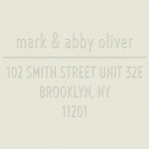 Lowercase with Ampersand Custom Embosser Plate