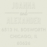 Playbill Custom Embosser Plate