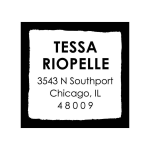 Paint Border Custom Stamp