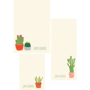 Cacti Mixed Personalized Notepads