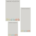 Bikes Mixed Personalized Notepads