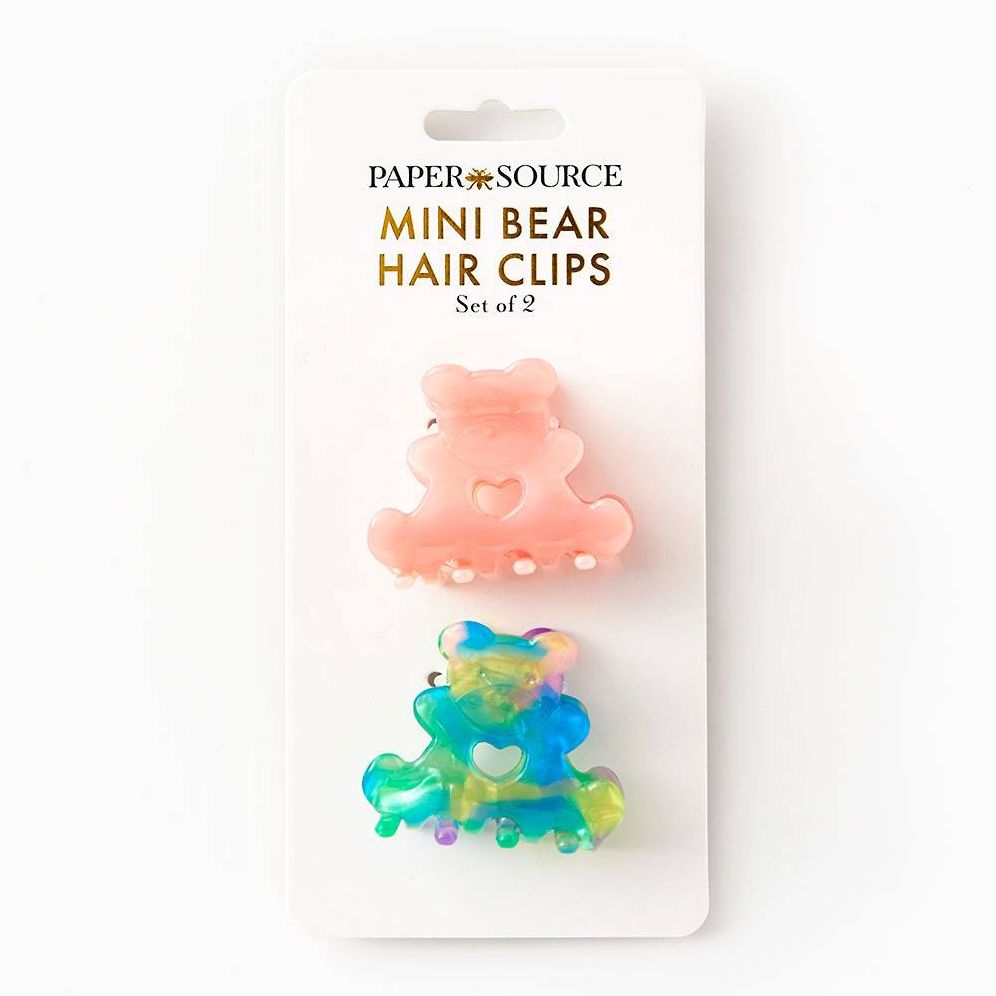 Mini Bear Hair Clips