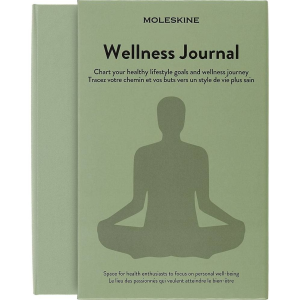 Moleskine Passion. Wellness Journal. Large. Boxed/Hard Cover (5 x 8.25)