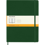 Moleskine Notebook. Extra Large. Ruled. Myrtle Green. Hard Cover (7.5 x 9.75)