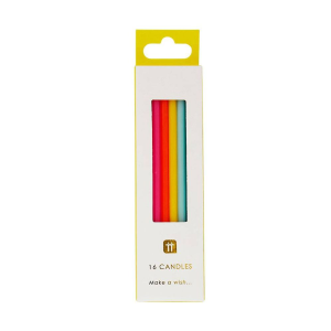 Tall Colorful Candles