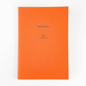 Plum Handmade Weekly Undated Planner