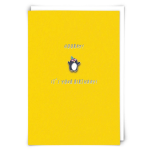 Party Penguin Pin Birthday Card