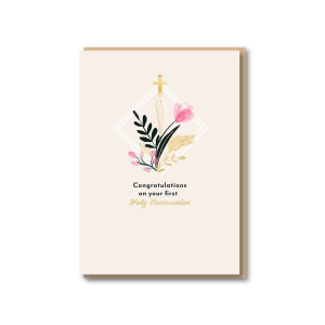 First Holy Communion Card