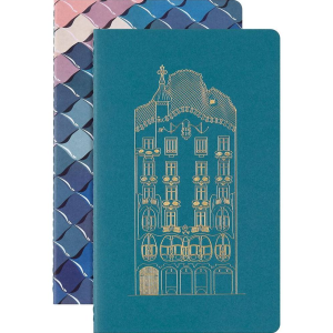 Moleskine Cahier set of 2. Large. Casa Batllo