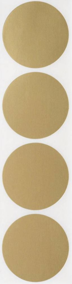 Gold Embosser Foil Seals