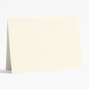 Luxe White A7 Folded Cards
