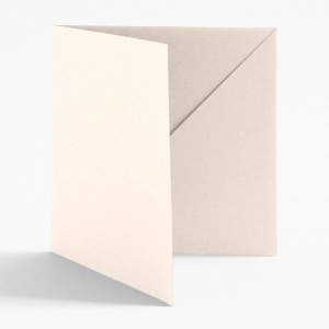 5.5 Square Luxe Cream Diagonal Folders