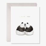 Panda Love You Greeting Card