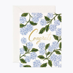Rifle Paper Co. Hydrangeas Congratulations Card