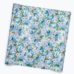 Garden Party Blue Wrapping Paper