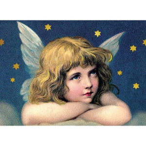 Vintage Angel Holiday Card