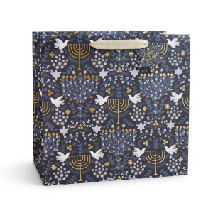 Rifle Paper Co. Hanukkah Floral Large Gift Bag