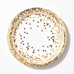 Gold Confetti Small Plates