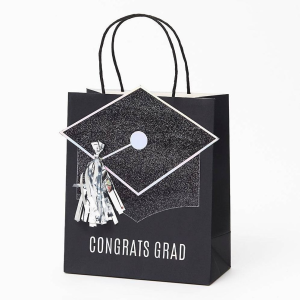 Grad Cap Medium Gift Bag