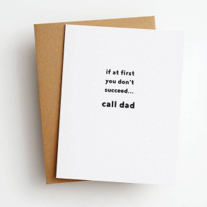 Call Dad Father's Day Card