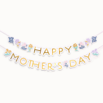 Floral Happy Mother's Day Banner